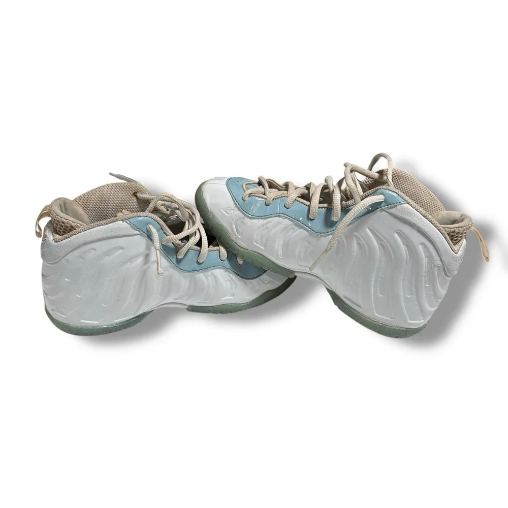 Nike Kid's Little Posite One PS‎ Sneakers White Blue Size 2.5Y DM1095-400